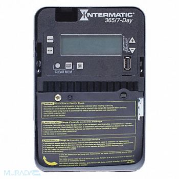 INTERMATIC Electronic Timer 7/365 Days 30A, 52RU47