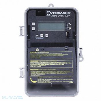 INTERMATIC Electronic Timer Astro 7/365 Days 20A, 52RU60