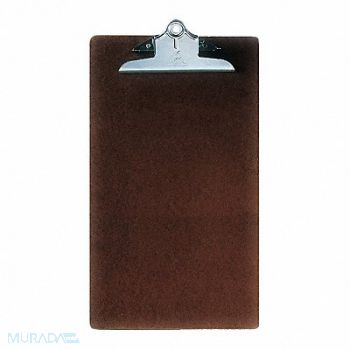 ABILITY ONE Clipboard Legal Size Hardboard Brown, 52RW51
