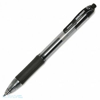 ABILITY ONE Ballpoint Pens Black PK12, 52RW55