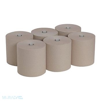 GEORGIA-PACIFIC Paper Towel Roll 1150 Brown PK6, 52RW78