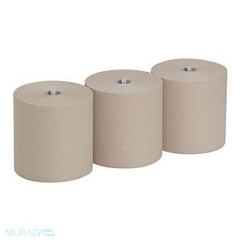 GEORGIA-PACIFIC Paper Towel Roll 1150 Brown PK3, 52RW80