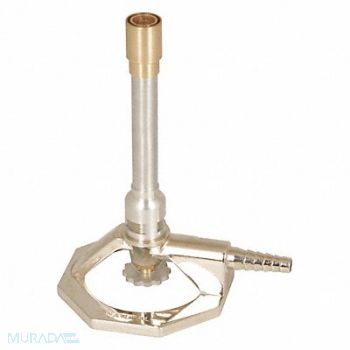 EISCO SCIENTIFIC Bunsen Burner Tirrill Natural Fuel, 52TA13