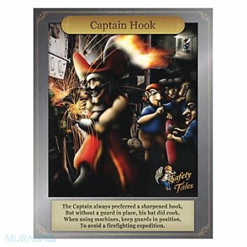 MANCOMM Safety Poster 21 in x 27 in Paper, 52TD74