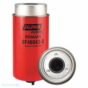 BALDWIN FILTERS Fuel/Water Separator 3-7/32 Width, 52VJ51