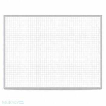 GHENT Dry Erase Board Magnetic Steel 96-1/2 W, 52VK11