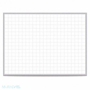 GHENT Dry Erase Board Magnetic Steel 96-1/2 W, 52VK15