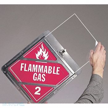 JJ KELLER Placard Shield 10-1/2 H, 52VR10