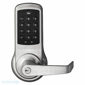 YALE NEXTOUCH Electronic Keyless Lock Push Button, 52WN48