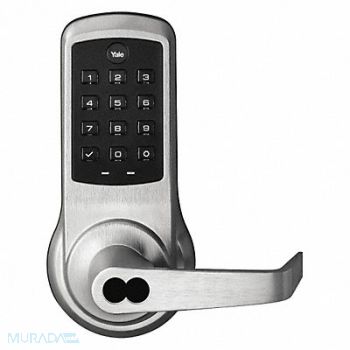 YALE NEXTOUCH Electronic Keyless Lock Push Button, 52WN46