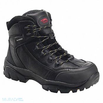 AVENGER SAFETY FOOTWEAR 6 Work Boot 15 Wide Black Composite PR, 52WP13