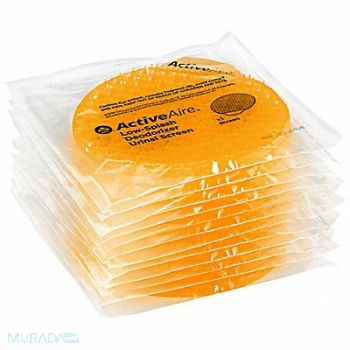 GEORGIA-PACIFIC K2059 Urinal Screen Round Orange 3.68 oz PK12, 52WP65