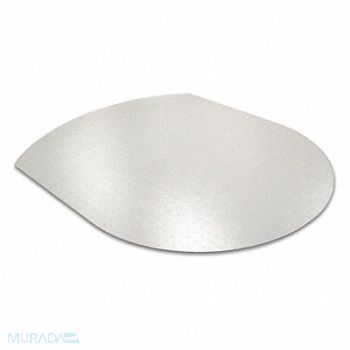 FLOORTEX Chair Mat Contoured Clear 39 x49, 52WX26