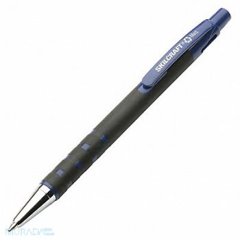 ABILITY ONE Ballpoint Pens 1.0mm Blue PK12, 52WY75