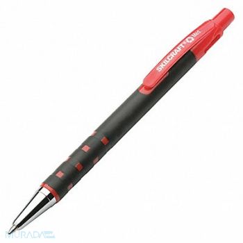ABILITY ONE Ballpoint Pens 1.0mm Red PK12, 52WY76