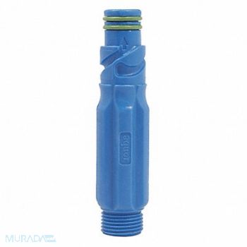 AQUOR WATER SYSTEMS Hose Connector Acetal Resin Blue, 52WY95