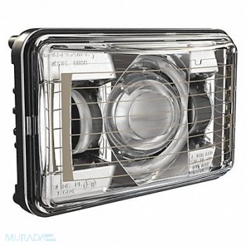 J.W. SPEAKER HighBeam Heated Headlight 2250 lm Rectan, 52XE92