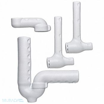 TRUEBRO P-Trap Pipe Cover White PVC, 52XF22