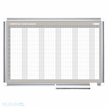 MASTERVISION Dry Erase Board 37-13/16 H 50-13/64 W, 52XG68