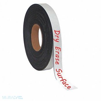 MASTERVISION Magnetic Strip Roll 1 H 50 ft L, 52XG80