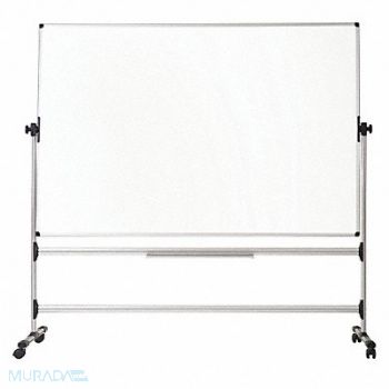 MASTERVISION Dry Erase Board 71 H 26-1/4 W, 52XG87