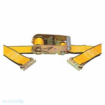 KINEDYNE Tie Down Strap Ratchet Poly 20 ft., 52XH71