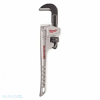 MILWAUKEE Pipe Wrench Ergonomic Serrated 10, 52XH85