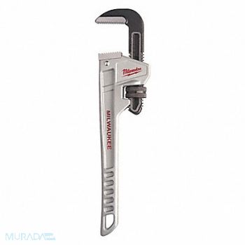 MILWAUKEE Pipe Wrench Ergonomic Serrated 12, 52XH86