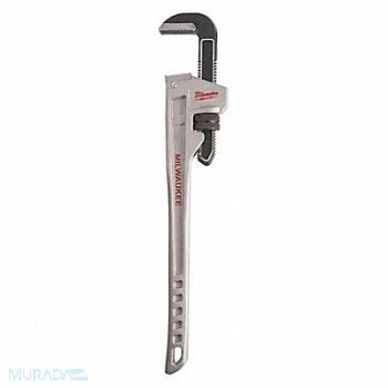 MILWAUKEE Pipe Wrench Ergonomic Serrated 24, 52XH89