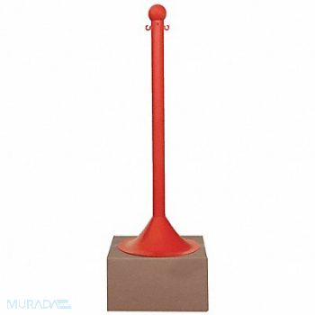 MR. CHAIN Stanchion Post Dia 2 Red, 52YA64