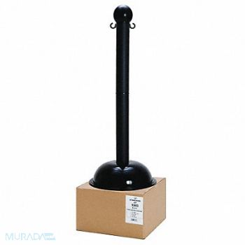 MR. CHAIN Stanchion Post Dia 3 Black, 52YA77