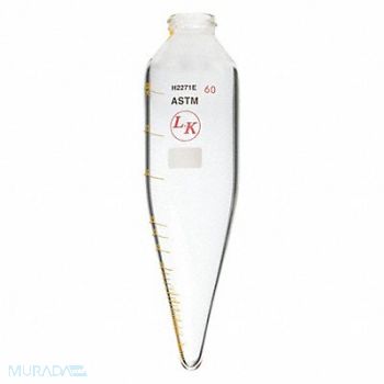 LK INDUSTRIES Centrifuge Tube 100mL Cap. 6 L PK6, 52YJ78