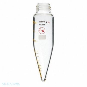 LK INDUSTRIES Centrifuge Tube 100mL Cap. 6 L PK6, 52YJ90