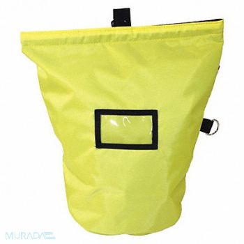 R B FABRICATIONS Mask Bag Yellow 9 L, 52YN55