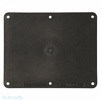 LEGRAND Outlet Box Plate 2 Gangs Nylon Cover, 52YN94