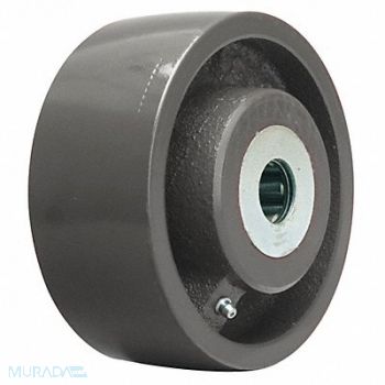 GRAINGER APPROVED Iron Tread Wheel 6 3500 lb., 52YU24