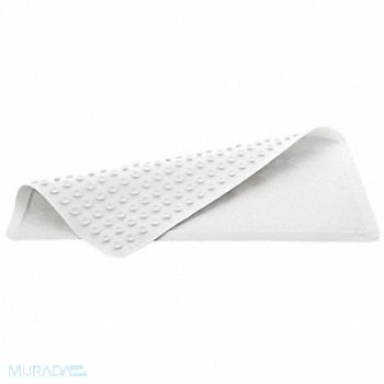 RUBBERMAID COMMERCIAL PRODUCTS Bath Mat 36 L 18 W White PK12, 52YX18