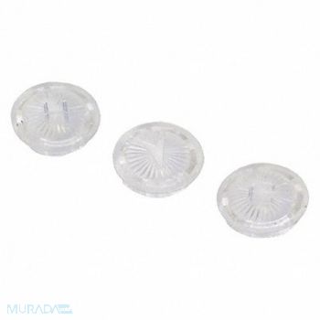 KISSLER Index Buttons 1-1/16 in Size Chrome, 52YX93