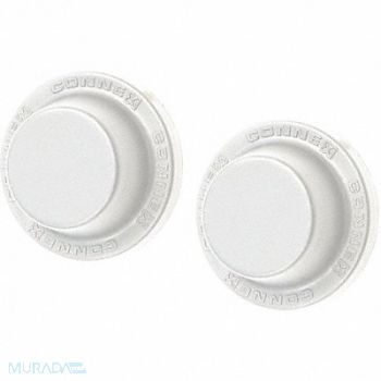 MAG-MATE Magnetic Door Holder Plastic White, 52YZ70