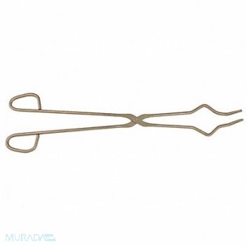 SCIENTIFIC LABWARES Jumbo Crucible Tongs SS 24 L, 52ZK14