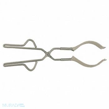 SCIENTIFIC LABWARES Flask Tongs SS 12-1/2 L, 52ZK19