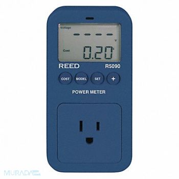 REED INSTRUMENTS Power Meter 1800W 15A 100 to 150V, 52ZK69