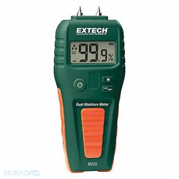 EXTECH Moisture Meter LCD 1 yr. Warranty, 52ZK77