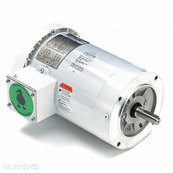 LEESON Motor 2 HP 3490 56C 208-230/460V, 52ZW11