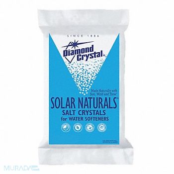 DIAMOND CRYSTAL Water Softener Salt 50 lb Cubes, 52ZX55