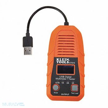 KLEIN TOOLS USB Digital Meter and Tester USB A, 532T10