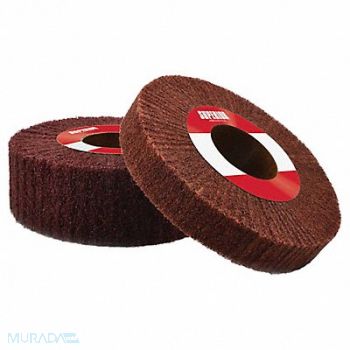 SUPERIOR ABRASIVES Flap Brush Satin Fine A/O HD 6X, 537D51