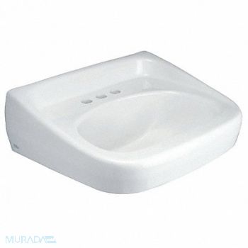 Zurn Lav Sink Oval 20inx18inx5-3/4in, 53AZ18