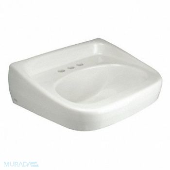 Zurn Lav Sink Oval 20inx18inx5-3/4in, 53AZ20