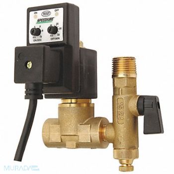 SPEEDAIRE Auto Drain Valve Drain Size 1/2 1.6 gpm, 53CE42